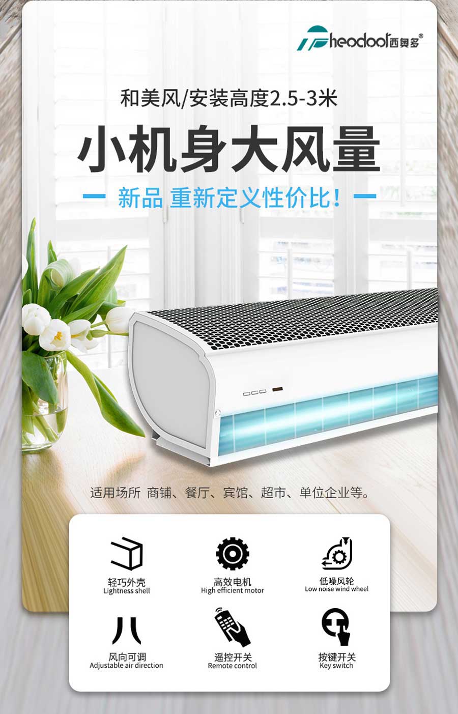 和美風，小機身大風量