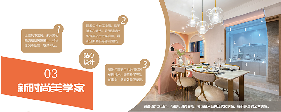 隔斷油煙機，新時尚美學家
